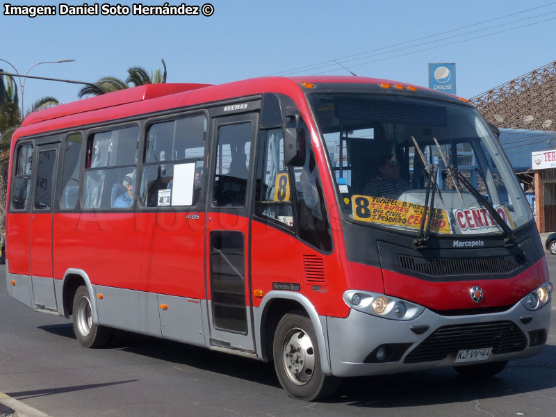 Marcopolo Senior / Mercedes Benz LO-915 / Línea N° 8 Arica