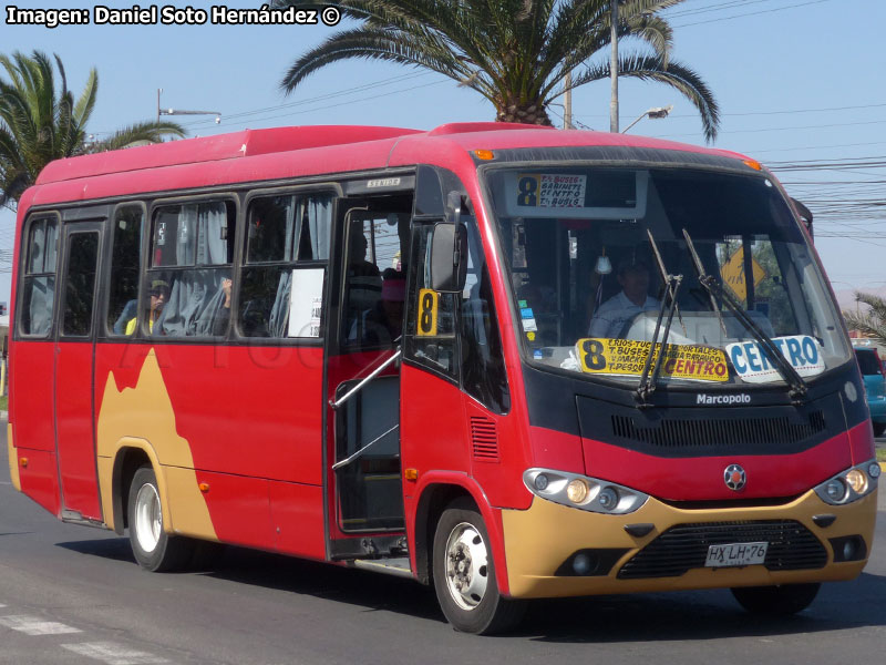 Marcopolo Senior / Mercedes Benz LO-915 / Línea N° 8 Arica