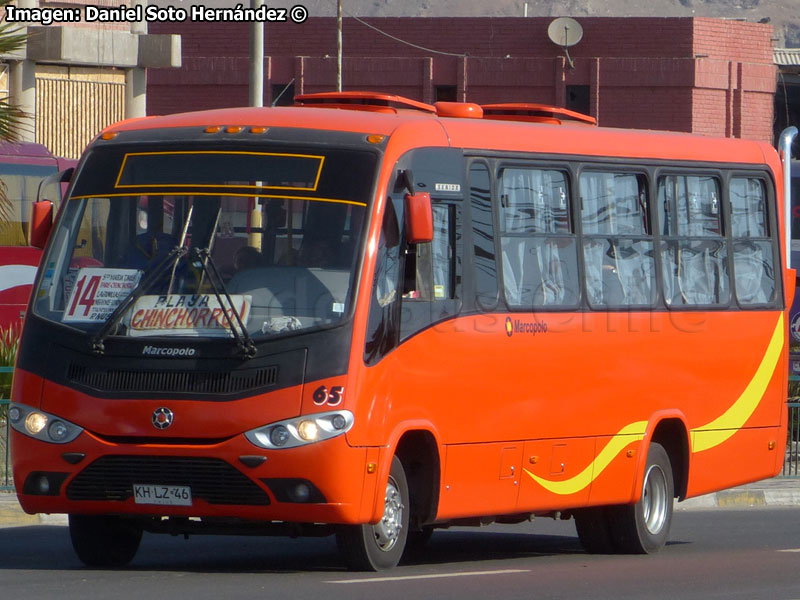 Marcopolo Senior / Mercedes Benz LO-916 BlueTec5 / Línea N° 14 Arica