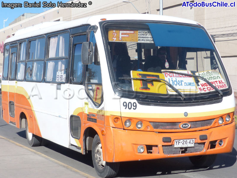 Maxibus Astor / Mercedes Benz LO-914 / Variante F Línea N° 177 S.A. (Calama)