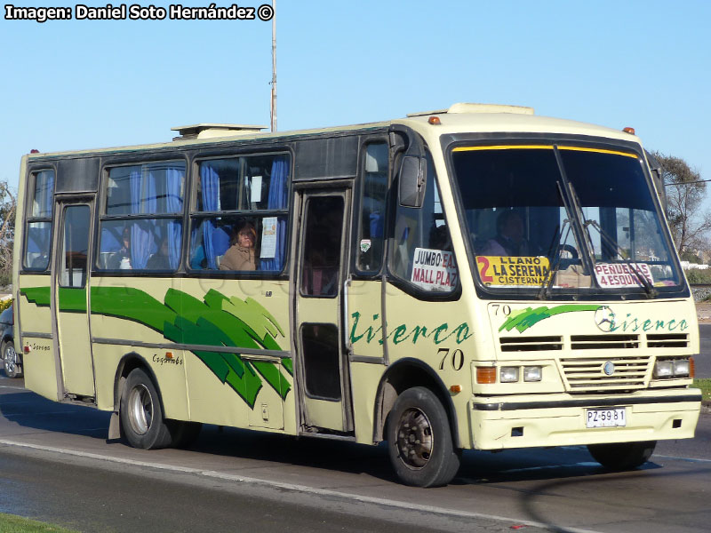 Caio Carolina V / Mercedes Benz LO-814 / Línea La Serena Coquimbo LISERCO