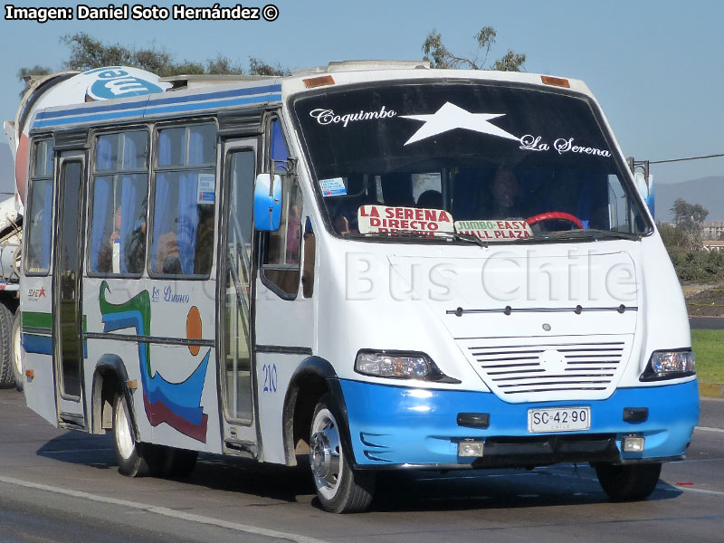 Metalpar Pucará 2000 / Mercedes Benz LO-814 / Línea San Juan Coquimbo LISANCO