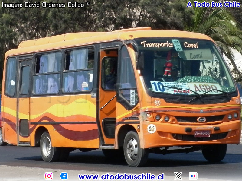 Maxibus Astor / Mercedes Benz LO-712 / Línea N° 10 Arica