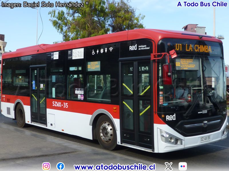 Zhong Tong LCK6106EVG / Línea E-01 Red Antofagasta de Movilidad