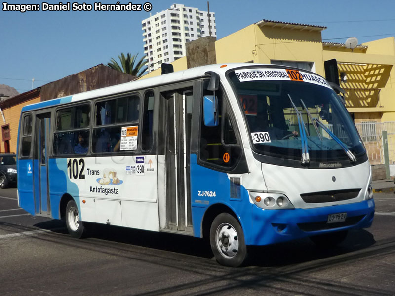 Mascarello Gran Micro / Mercedes Benz LO-914 / Línea Nº 102 Trans Antofagasta