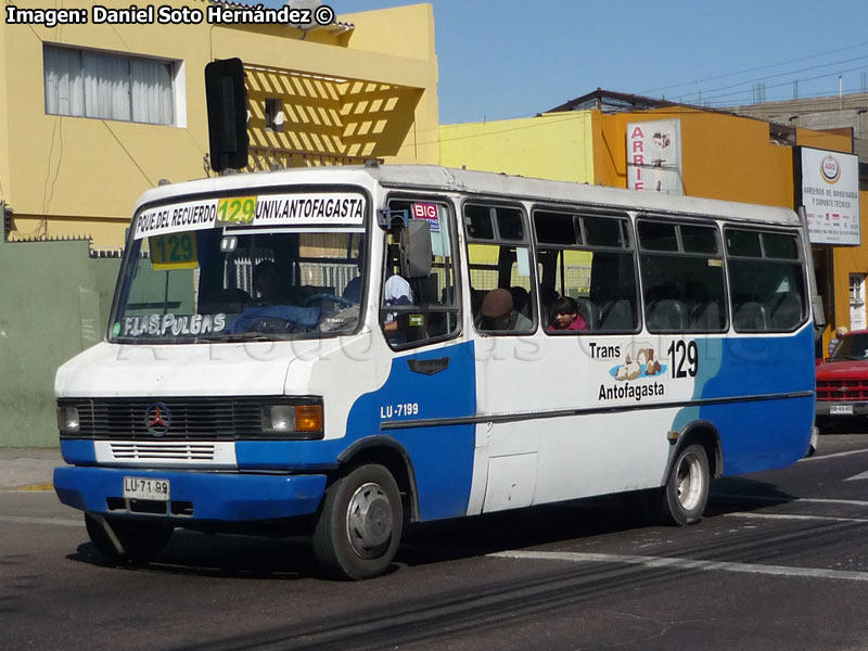 Metalpar Pucará 1 / Mercedes Benz LO-812 / Línea Nº 129 Trans Antofagasta