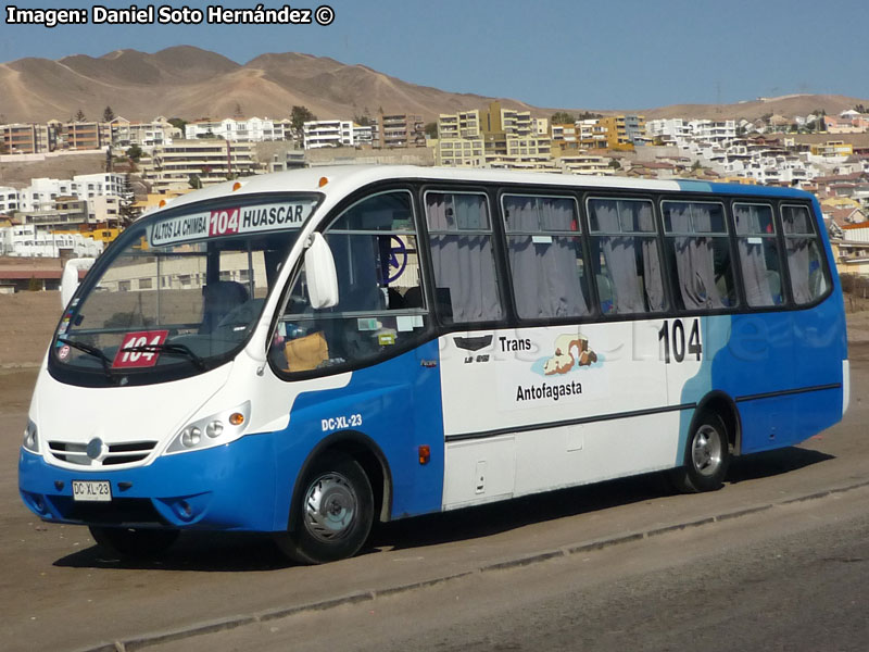 Metalpar Pucará IV Evolution / Mercedes Benz LO-915 / Línea Nº 104 Trans Antofagasta