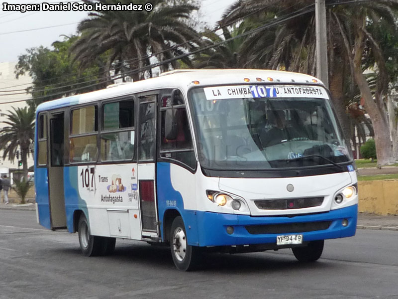 Comil Piá / Volksbus 9-150OD / Línea Nº 107 Trans Antofagasta