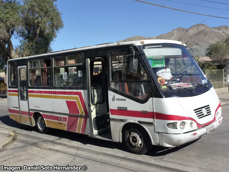 Cuatro Ases PH-52 / Mercedes Benz OF-812 / Línea Sol de Atacama Variante N° 6 (Copiapó)