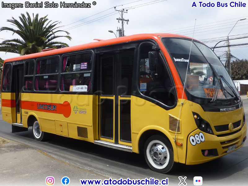 Neobus Thunder + / Mercedes Benz LO-915 / Línea Intercomunal Sur LINCOSUR (La Serena)