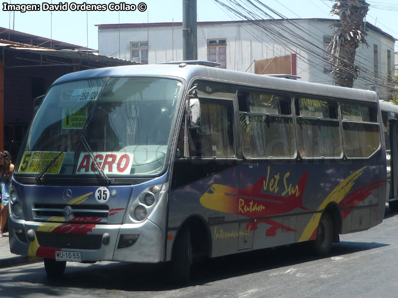 Induscar Caio Foz / Mercedes Benz LO-812 / ETRAPAS S.A. (Recorrido N° 1) Arica