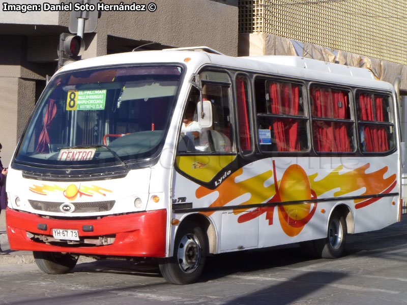 Maxibus Lydo / Mercedes Benz LO-712 / Línea Sol de Atacama Variante N° 8 (Copiapó)