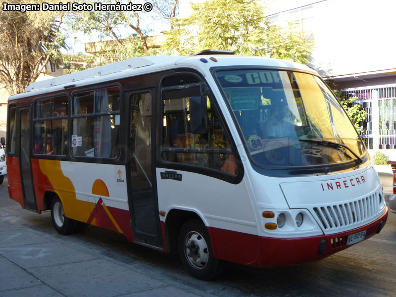 Inrecar Capricornio 2 / Ford Cargo 915 / Línea Sol de Atacama Variante Nº 2 (Copiapó)