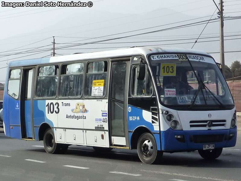 Induscar Caio Foz / Mercedes Benz LO-915 / Servicio Nº 103 Trans Antofagasta