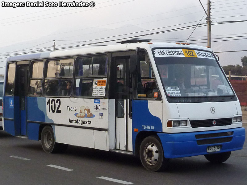 Marcopolo Senior GV / Mercedes Benz LO-914 / Línea Nº 102 Trans Antofagasta