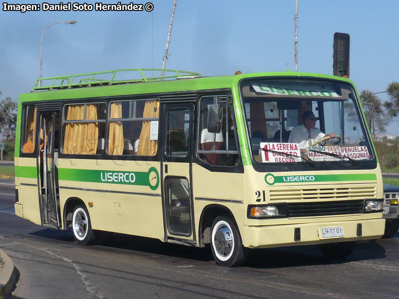 Metalpar Pucará II / Mercedes Benz OF-812 / Línea La Serena Coquimbo LISERCO