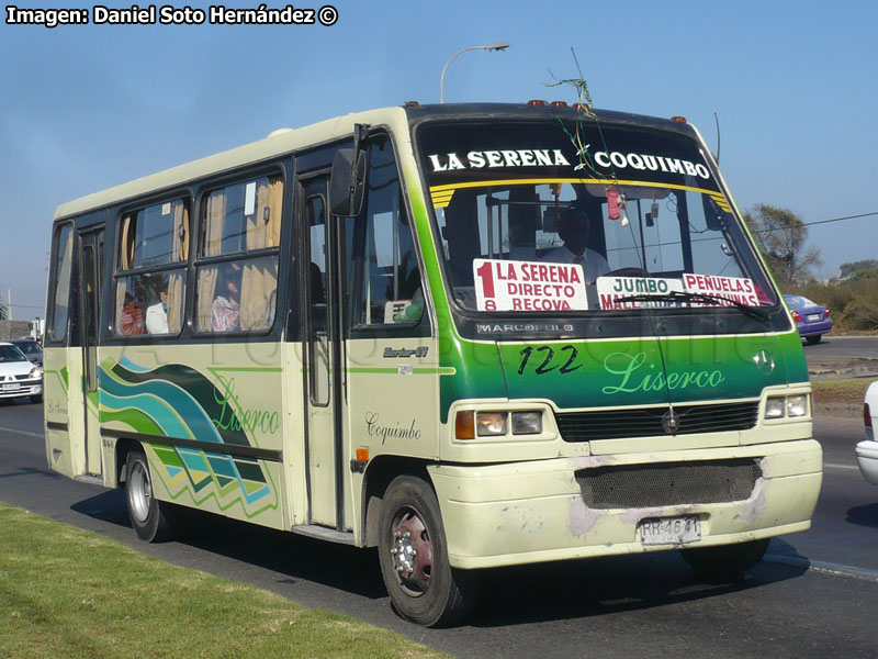 Marcopolo Senior GV / Mercedes Benz LO-814 / Línea La Serena Coquimbo LISERCO