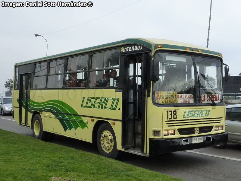 Busscar InterBus / Mercedes Benz OF-1318 / Línea La Serena Coquimbo LISERCO