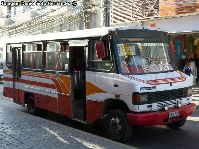 Carrocerías Bertone / Mercedes Benz LO-812 / Línea Sol de Atacama Variante N° 3 (Copiapó)