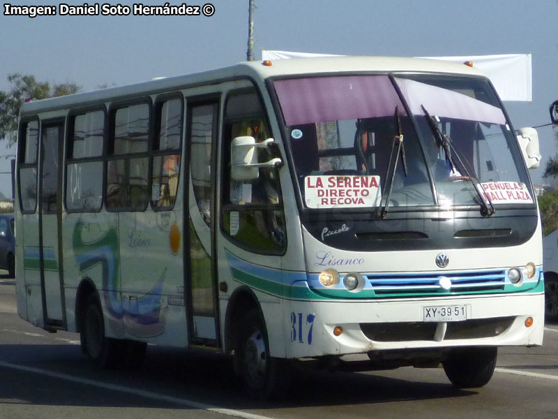 Induscar Caio Piccolo / Volksbus 9-150OD / Línea San Juan Coquimbo LISANCO