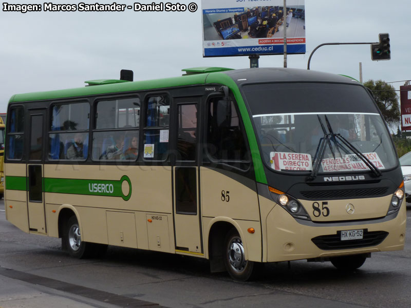 Neobus Thunder + / Mercedes Benz LO-916 BlueTec5 / Línea La Serena Coquimbo LISERCO