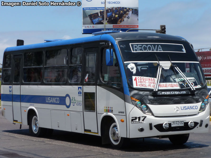 Neobus Thunder + / Mercedes Benz LO-916 BlueTec5 / Línea San Juan Coquimbo LISANCO