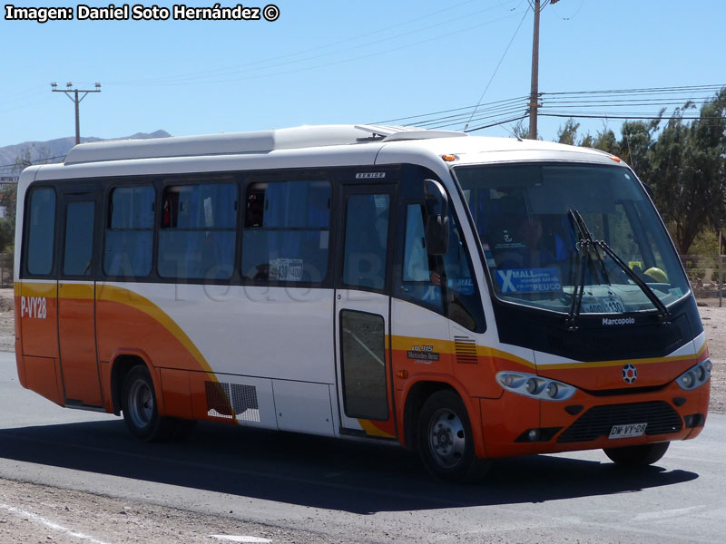 Marcopolo Senior / Mercedes Benz LO-915 / Variante X Línea N° 177 Calama