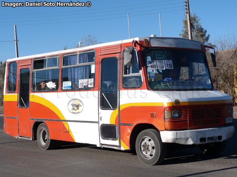 Cuatro Ases PH-50 / Mercedes Benz LO-809 / Línea E Transportes Ayquina S.A. (Calama)