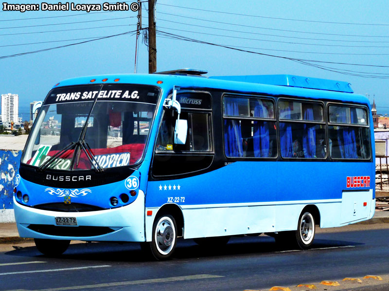 Busscar Micruss / Mercedes Benz LO-914 /  Línea Nº 201 Trans Iquique