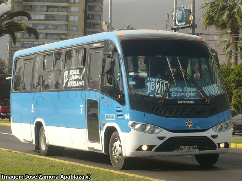 Marcopolo Senior / Mercedes Benz LO-915 / Línea Nº 202 Trans Iquique