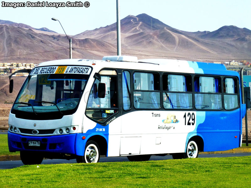 Maxibus Astor / Mercedes Benz LO-914 / Línea Nº 129 Trans Antofagasta