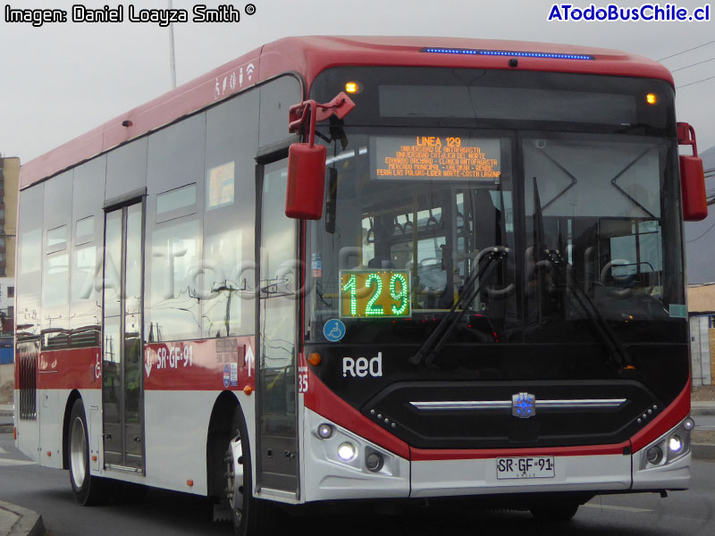 Zhong Tong LCK6950EVG / Línea N° 129 Trans Antofagasta