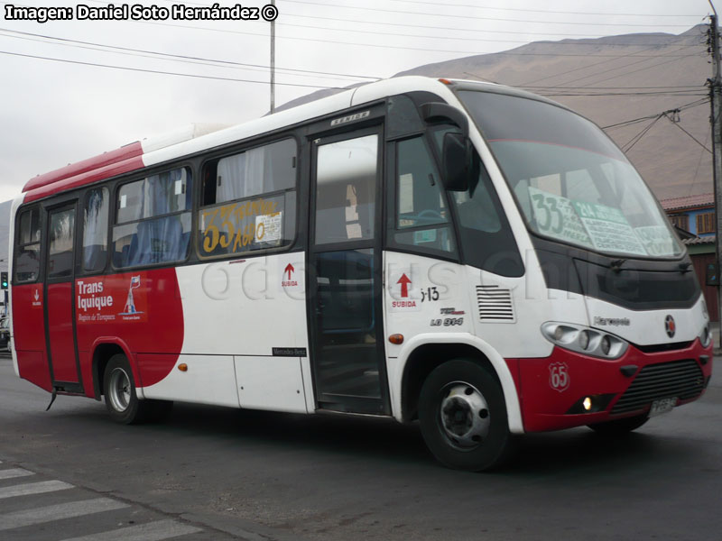 Marcopolo Senior / Mercedes Benz LO-914 / Línea Nº 214 Trans Iquique