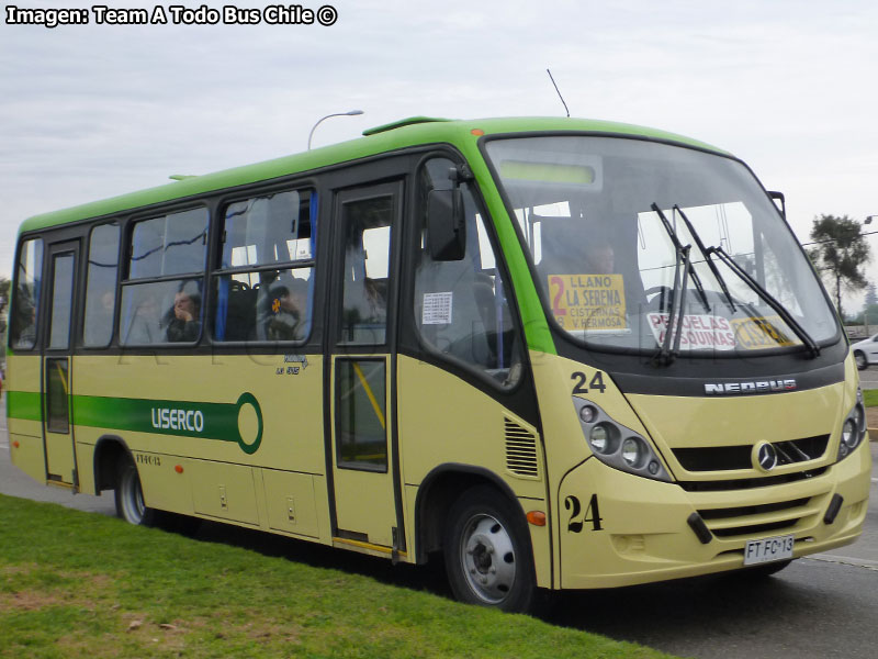 Neobus Thunder + / Mercedes Benz LO-915 / Línea La Serena Coquimbo LISERCO