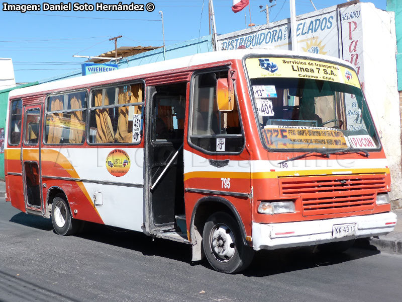 Metalpar Pucará II / Mercedes Benz OF-812 / Línea Nº 177 S.A. (Calama)