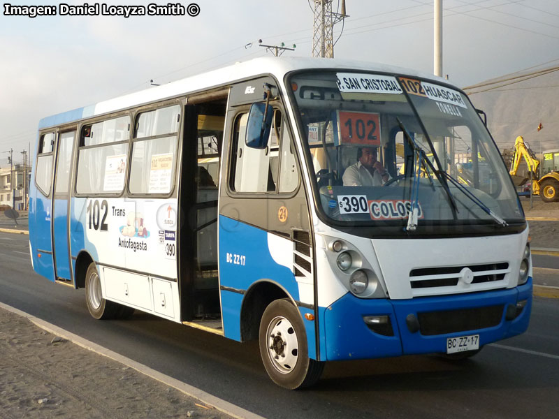 Induscar Caio Foz / Mercedes Benz LO-812 / Línea Nº 102 Trans Antofagasta