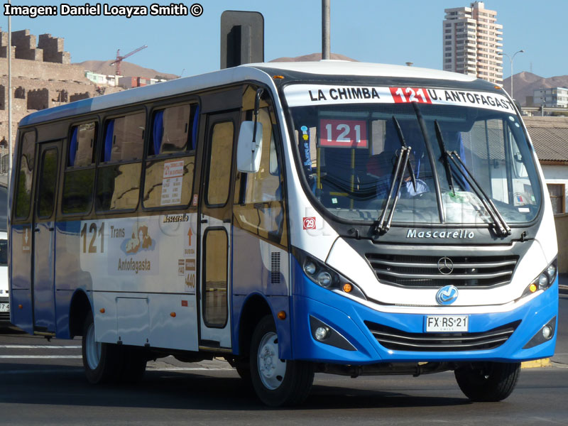 Mascarello Gran Micro / Mercedes Benz LO-915 / Línea Nº 121 Trans Antofagasta