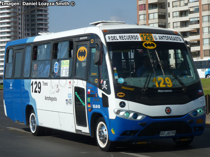 Marcopolo Senior / Mercedes Benz LO-915 / Línea Nº 129 Trans Antofagasta