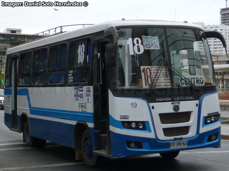 Ashok Leyland Eagle 814 / Línea Nº 18 Iquique