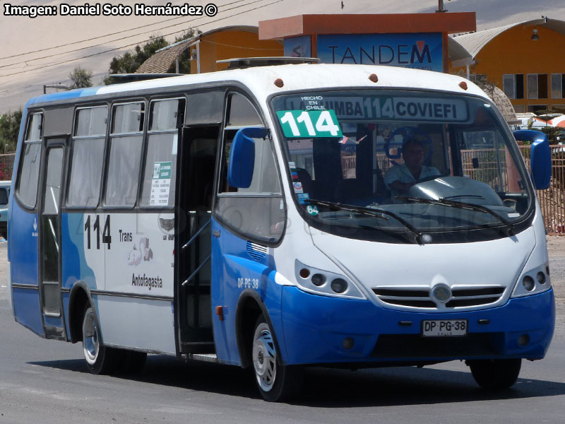 Metalpar Pucará IV Evolution / Mercedes Benz LO-915 / Línea Nº 114 Trans Antofagasta