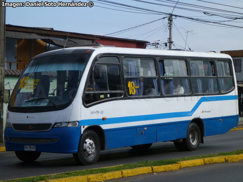 Marcopolo Senior G6 / Mercedes Benz LO-915 / Línea N° 18 Iquique