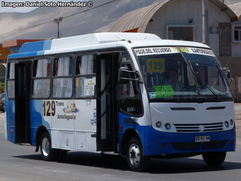 Induscar Caio Piccolo / Mercedes Benz LO-914 / Línea N° 129 Trans Antofagasta