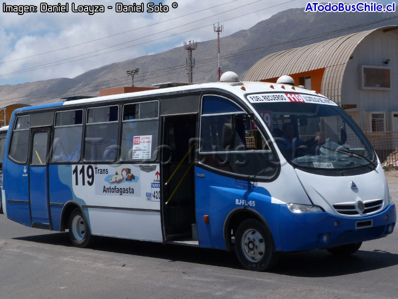 Metalpar Pucará IV Evolution / Agrale MA-9.2 E-Tronic / Línea Nº 119 Trans Antofagasta