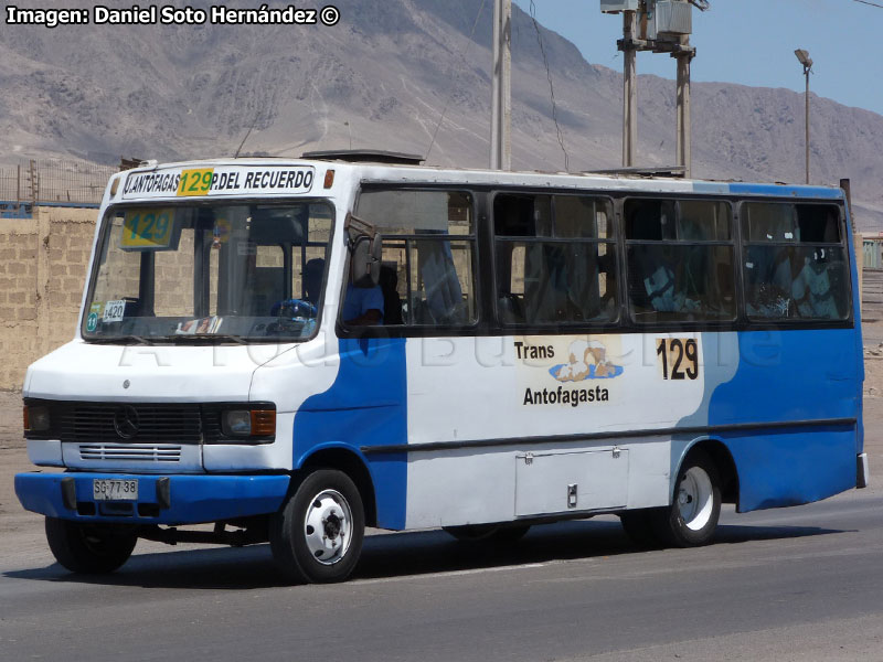 Cuatro Ases Leyenda / Mercedes Benz LO-814 / Línea Nº 129 Trans Antofagasta