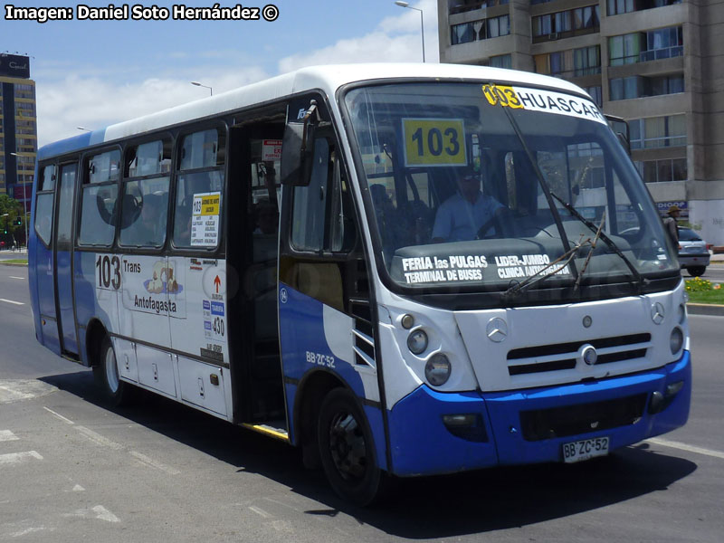 Induscar Caio Foz / Mercedes Benz LO-915 / Línea Nº 103 Trans Antofagasta