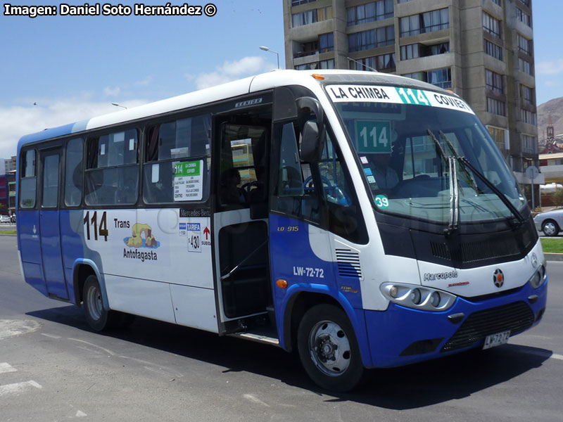 Marcopolo Senior / Mercedes Benz LO-915 / Línea Nº 114 Trans Antofagasta