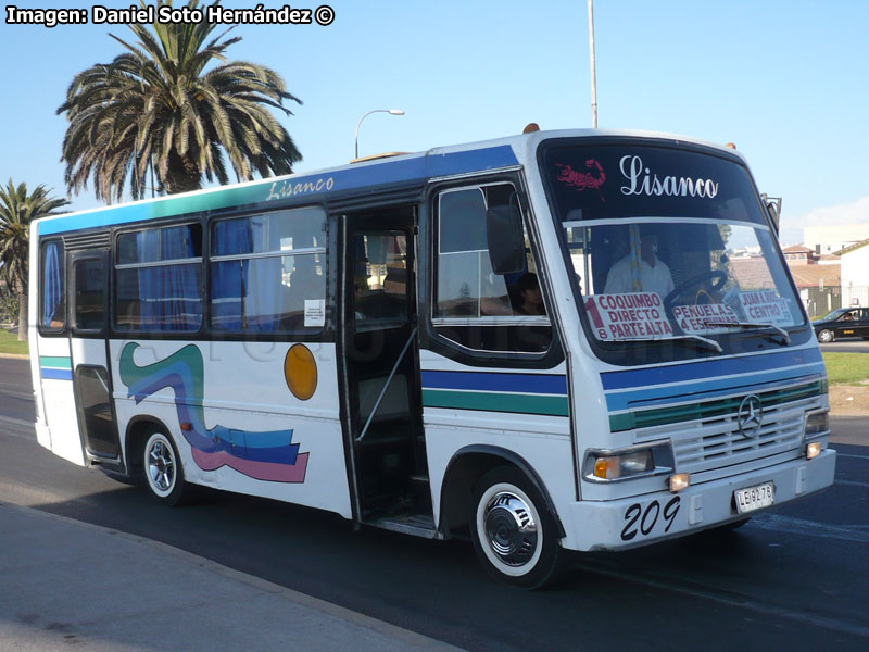 Metalpar Pucará II / Mercedes Benz OF-812 / Línea San Juan Coquimbo LISANCO