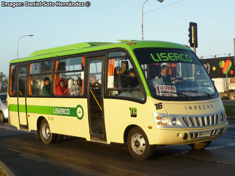 Inrecar Capricornio 2 / Mercedes Benz LO-915 / Línea La Serena Coquimbo LISERCO