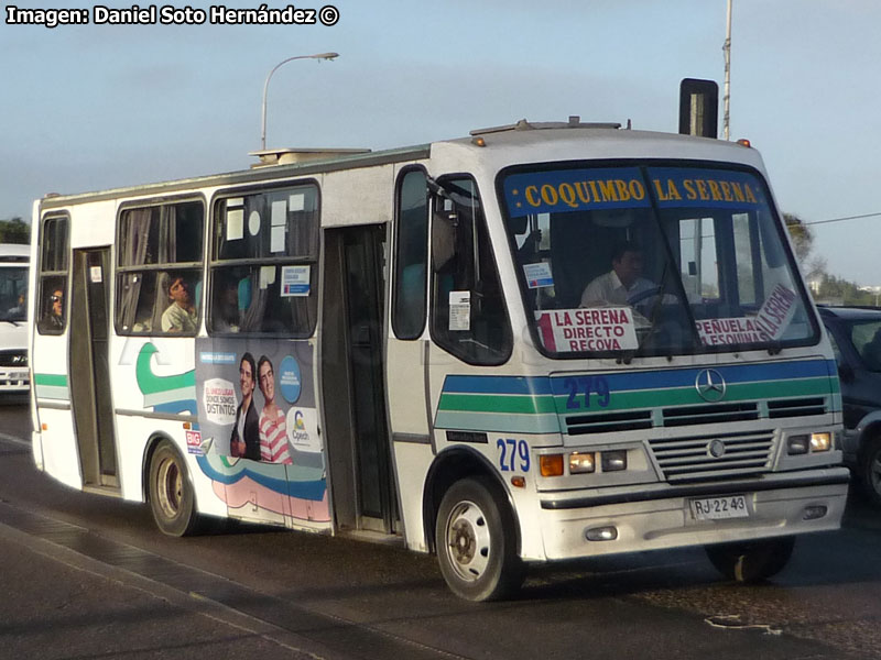 Caio Carolina V / Mercedes Benz LO-814 / Línea San Juan Coquimbo LISANCO