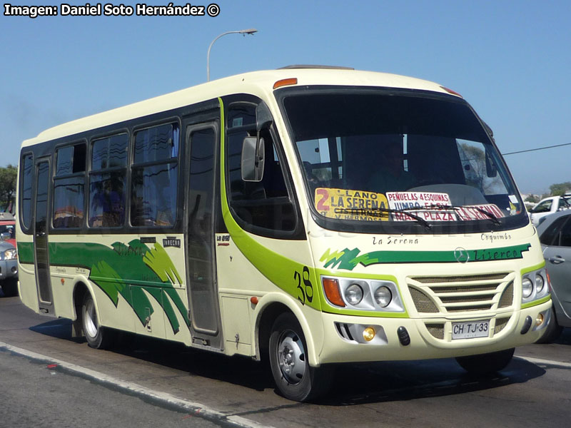 Inrecar Géminis I / Mercedes Benz LO-915 / Línea La Serena Coquimbo LISERCO